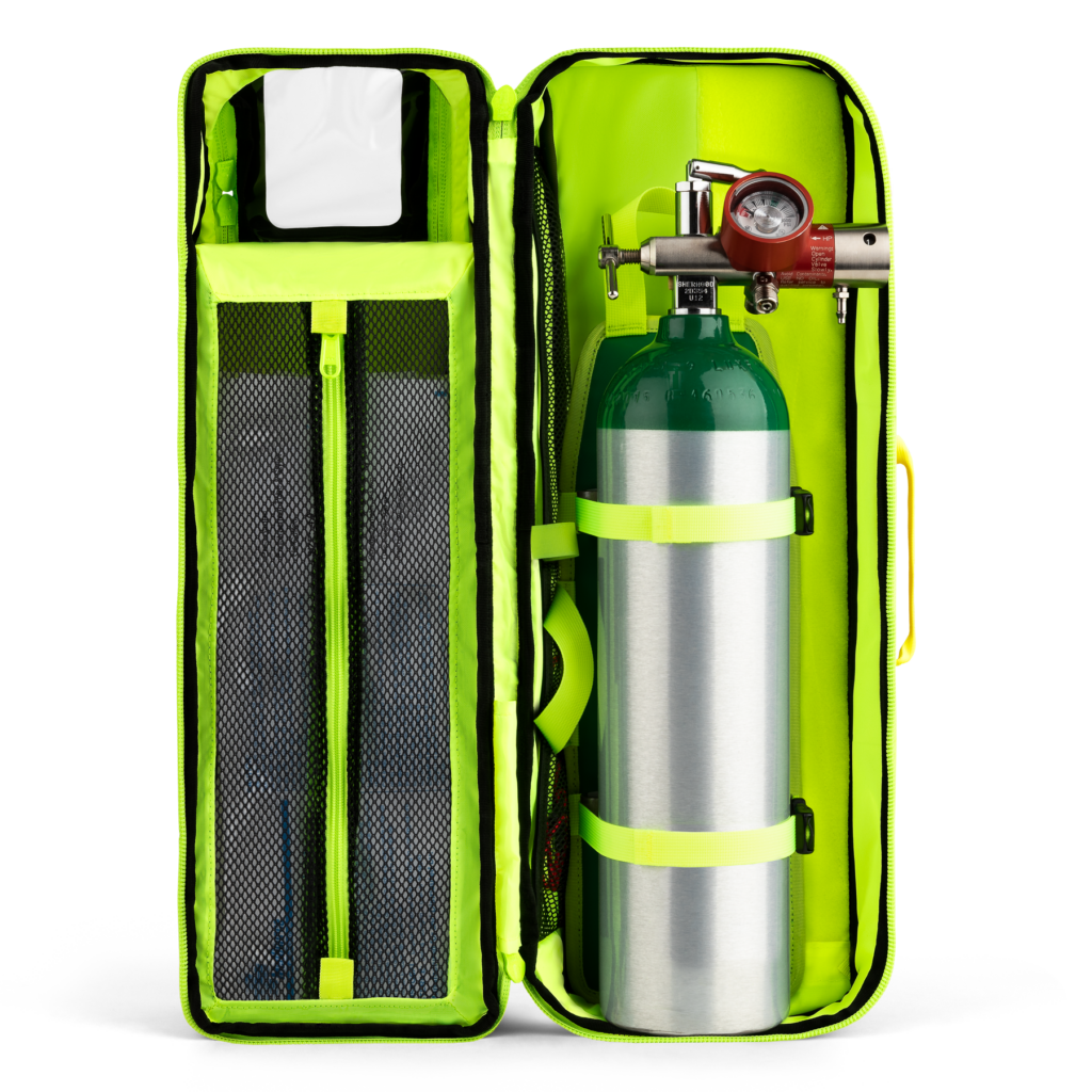 G3 Classic Tidal Volume Portable Oxygen Bag internal capacity easily fits D and Jumbo D cylinder