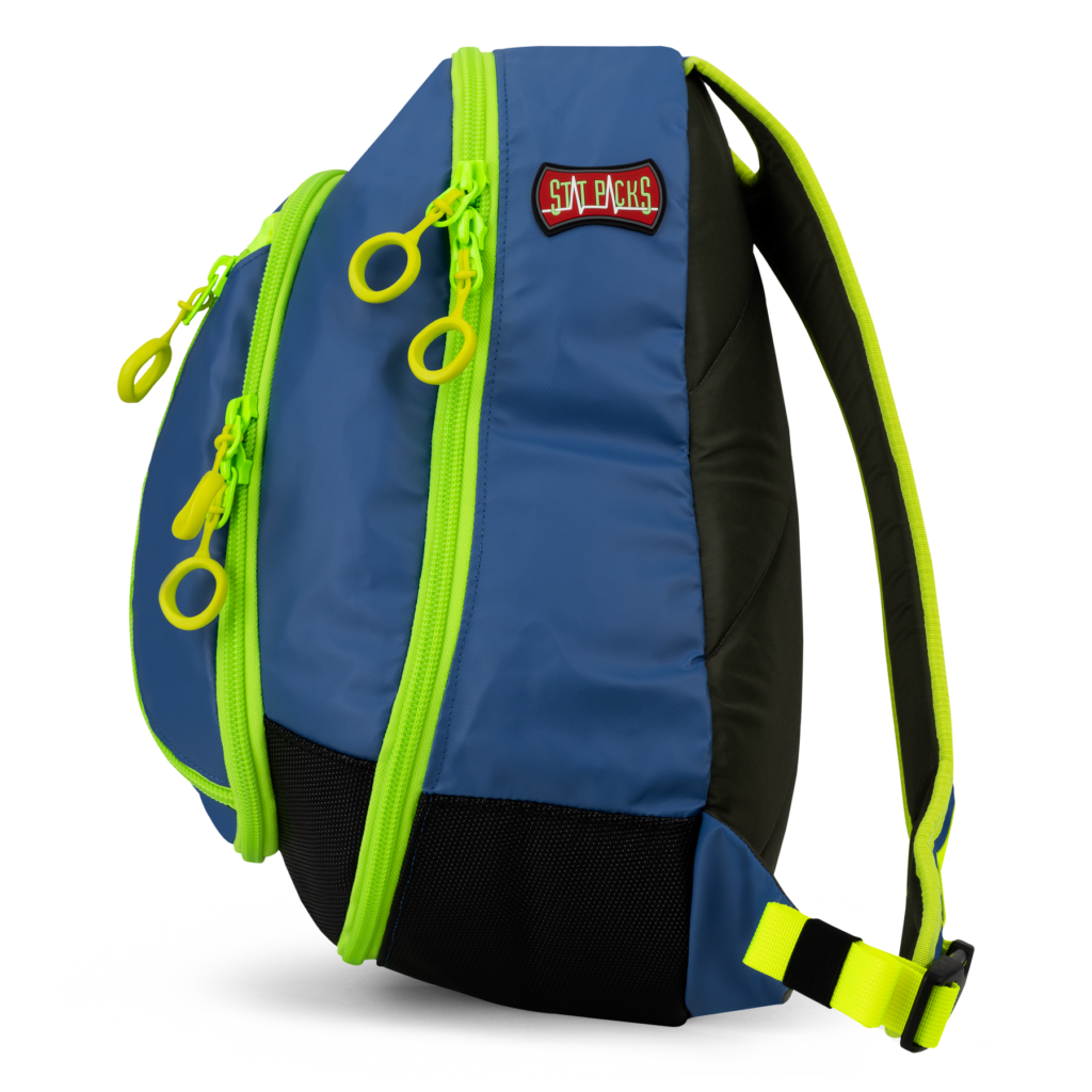 G3 Classic Medslinger EMT sling bag blue side view