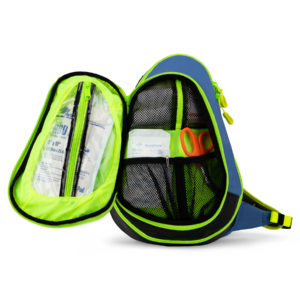 View inside the back pouch of the G3 Classic Medslinger EMT sling bag